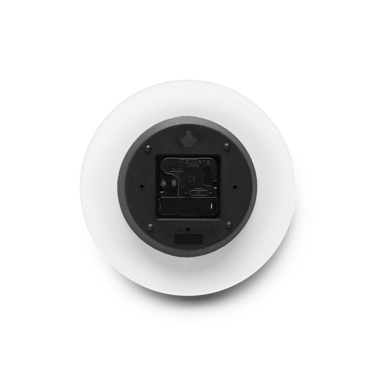 Acrylic Wall Clock — Retro CD Design with 'Streaming is Temporary-Physical Media is Forever'