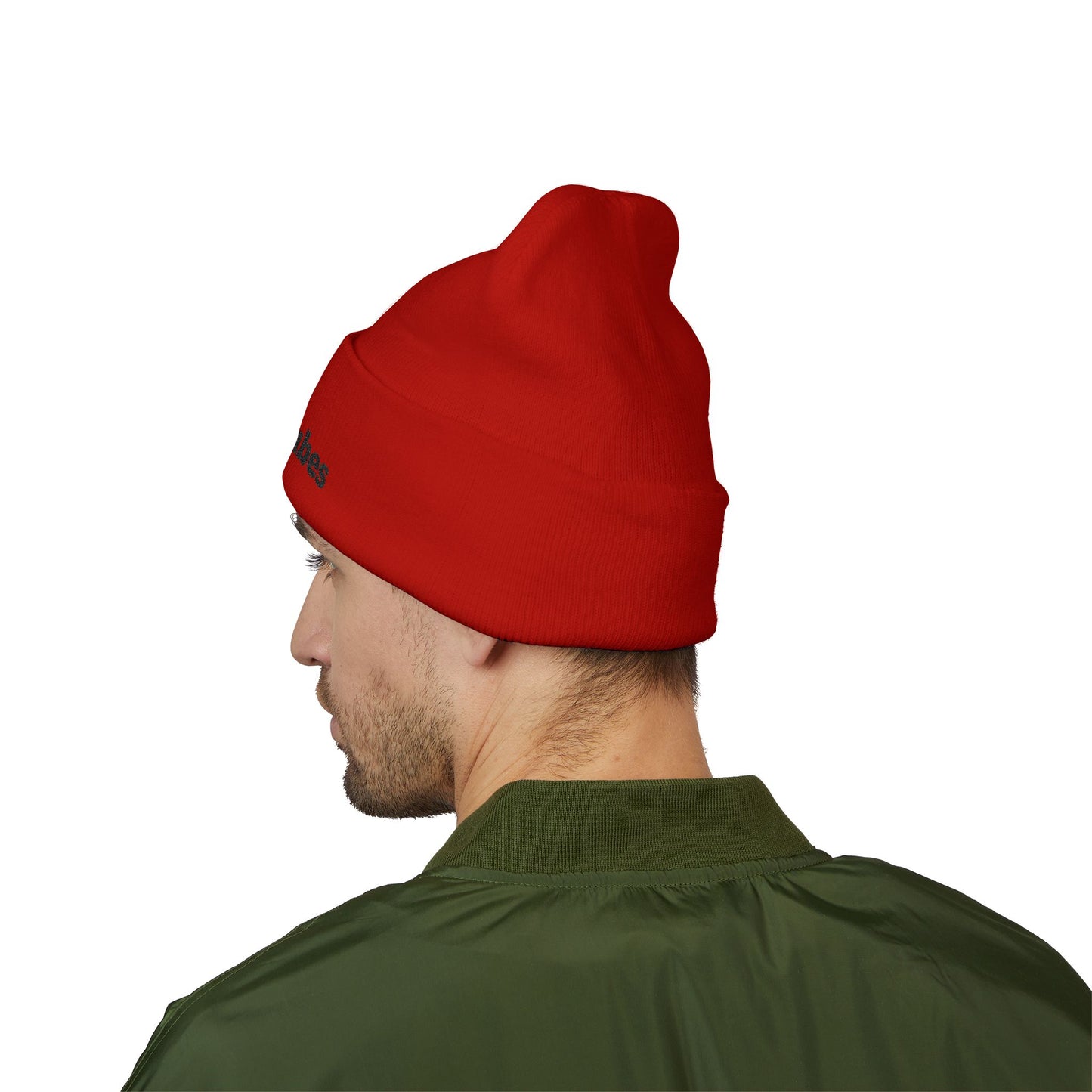 Save the Tubes beanie | Embroidered cuffed hat