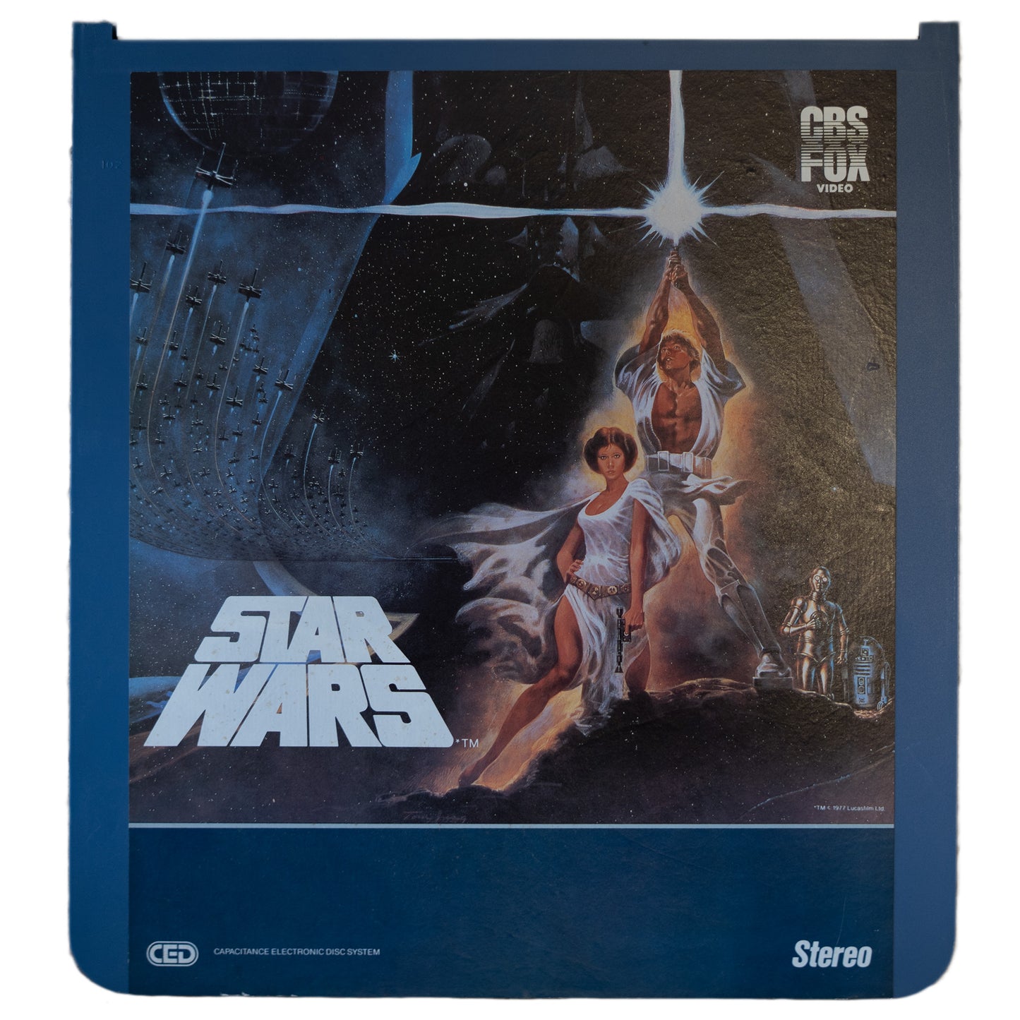 Star Wars: A New Hope (1977) - RCA CED VideoDisc | Vintage Analog Format in Caddy